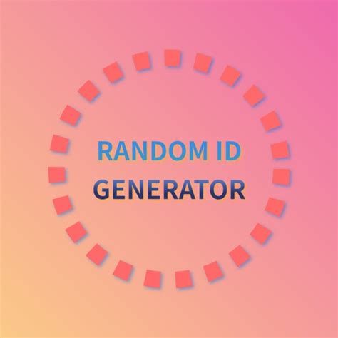 random id generator.